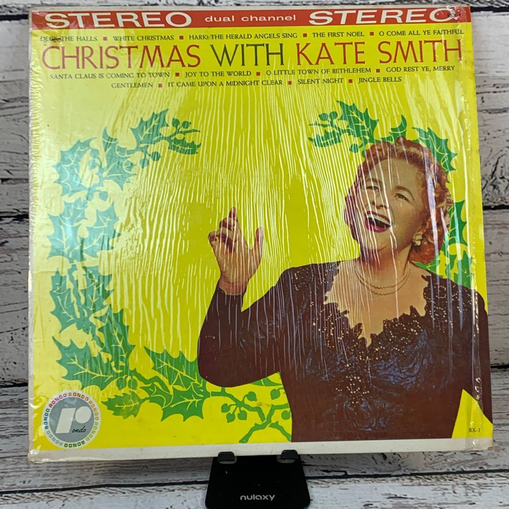 Kate Smith – Christmas With Kate Smith [1959 Vinyl Record‎ LP] Stereo